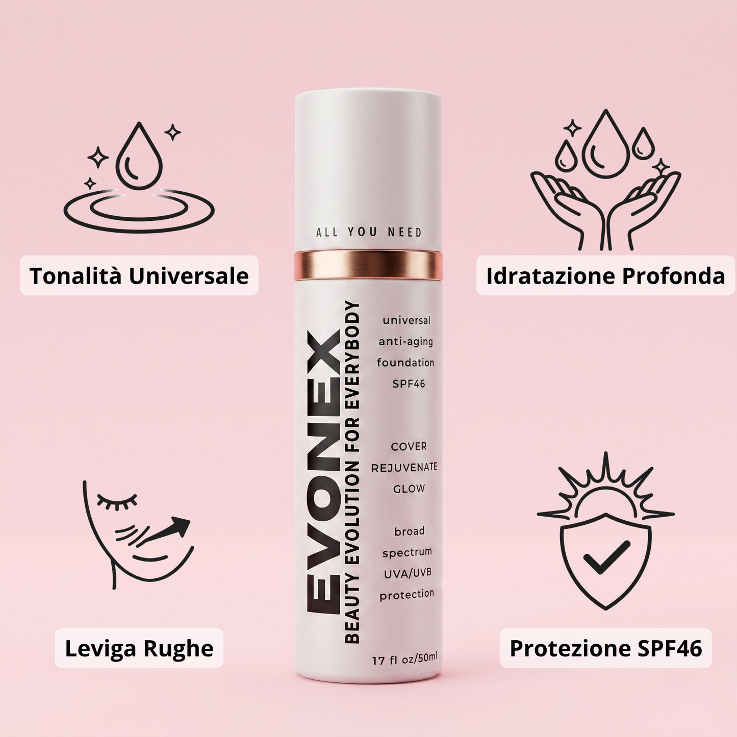 Evonex® Fondotinta AgeDefy™